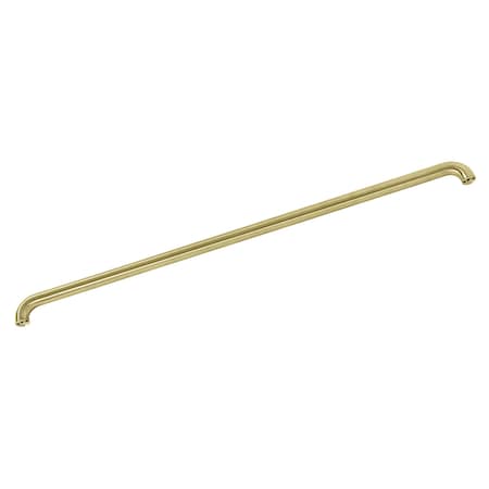 Kingston Brass Traditional DRR214427 42" Grab Bar - Bar Only, Brushed Brass, 43-1/4" L, 17 ga. Solid Brass DRR214427